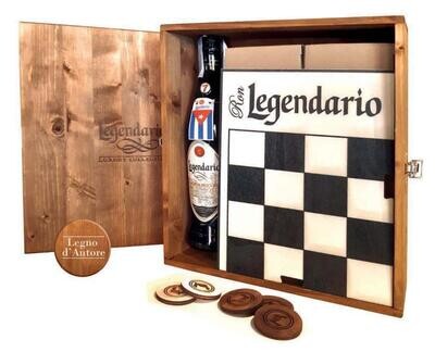 RUM LEGENDARIO ELIXIR 7 ANNI CONFEZIONE REGALO LA DAMA
