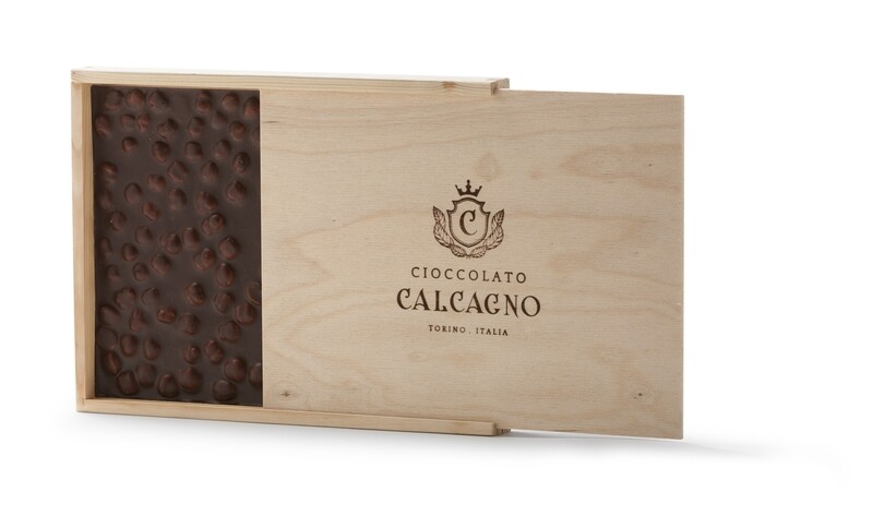 CALCAGNO Lastra di Nocciolato Fondente