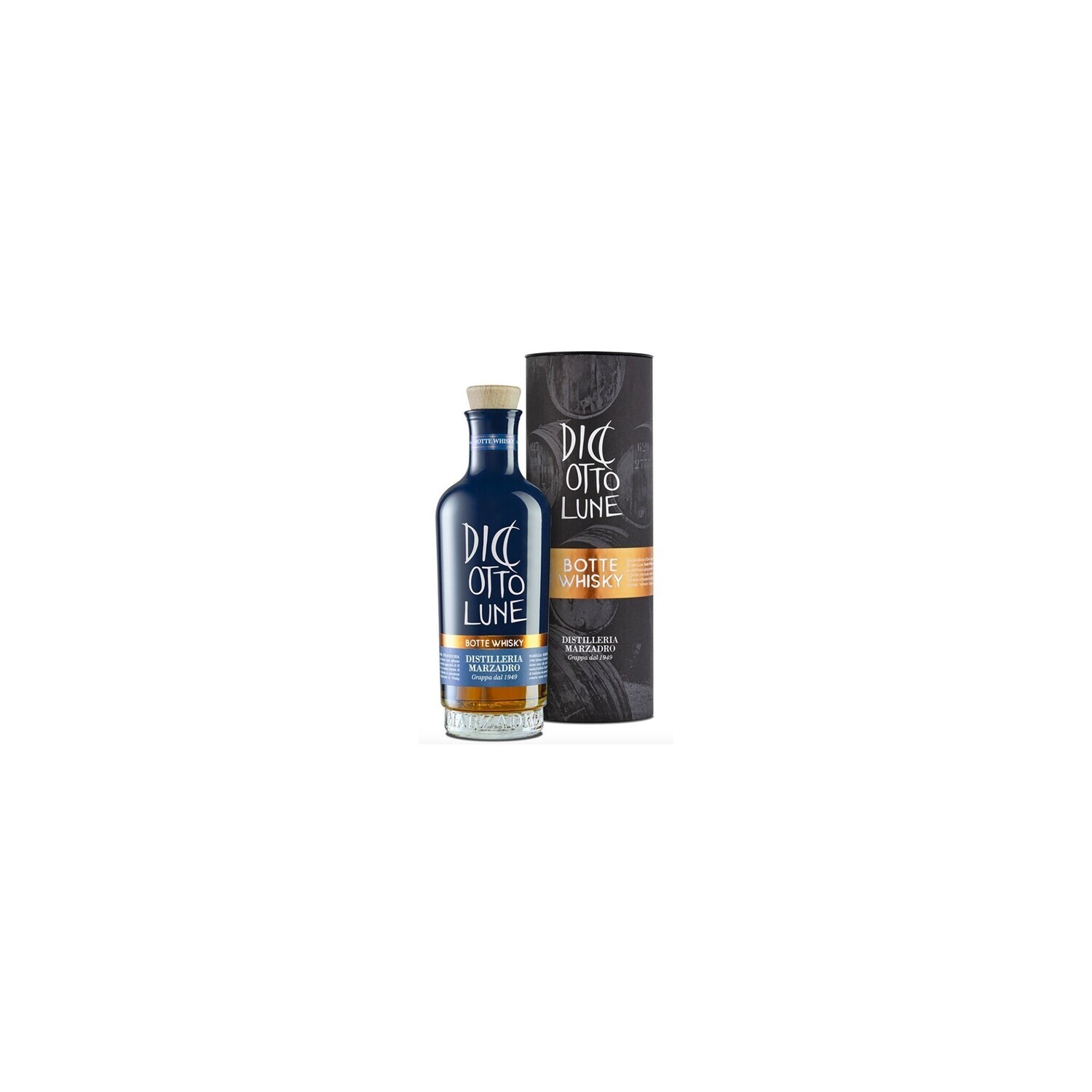 Marzadro Le Diciotto Lune Grappa Riserva Botte Whisky - Astucciata