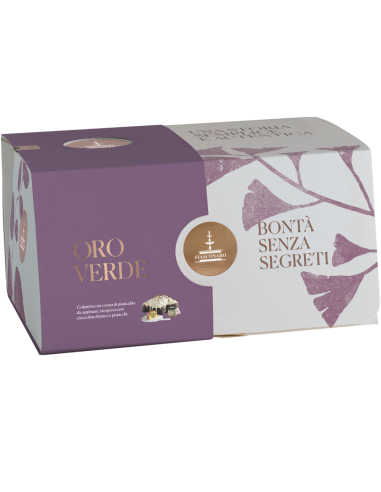 Fiasconaro Colomba Oro Verde 1 Kg con crema di Pistacchio da spalmare