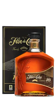 Rum &#39;Centenario&#39; Flor de Cana 18 Anni