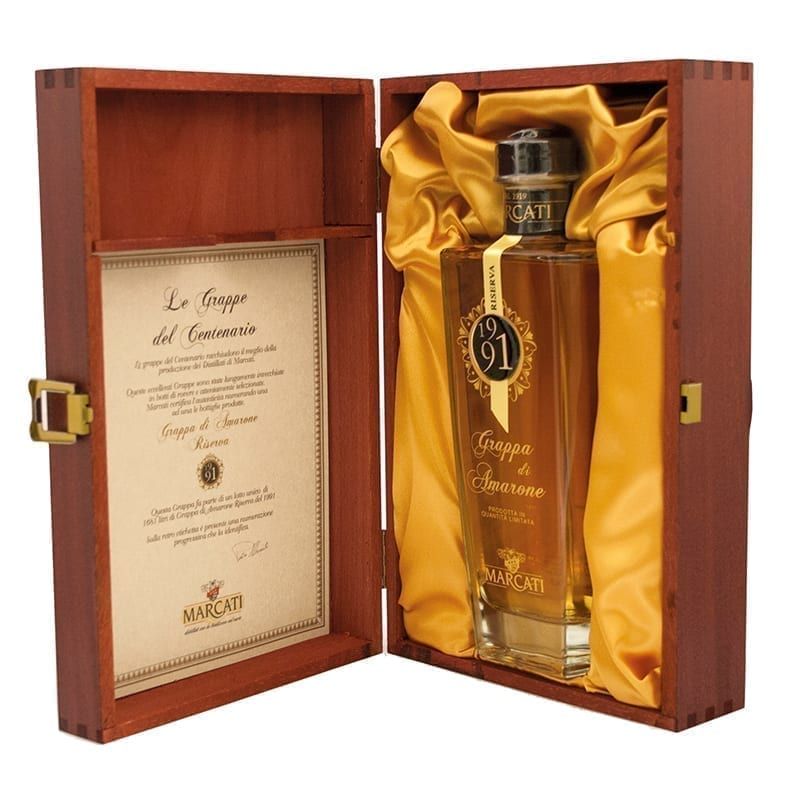 Grappa Amarone Riserva 1991 Marcati