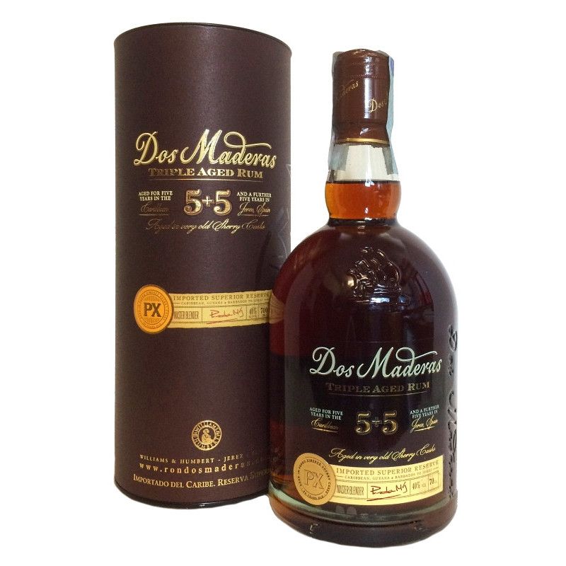 DOS MADERAS PX RUM 5+5 RON ANEJO TRIPLE AGED