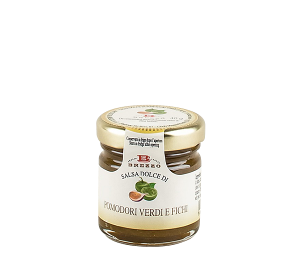 Brezzo Confettura Pomodori verdi e Fichi per formaggi
