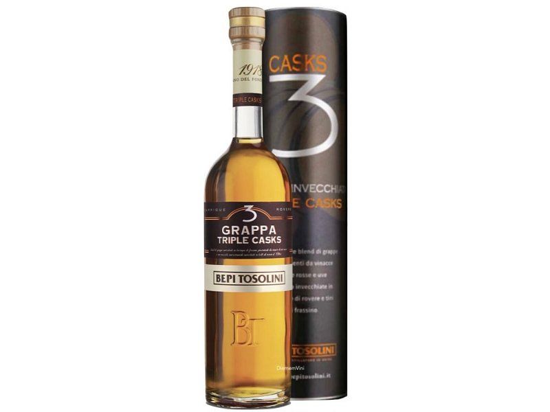Bepi Tosolini grappa triple casks