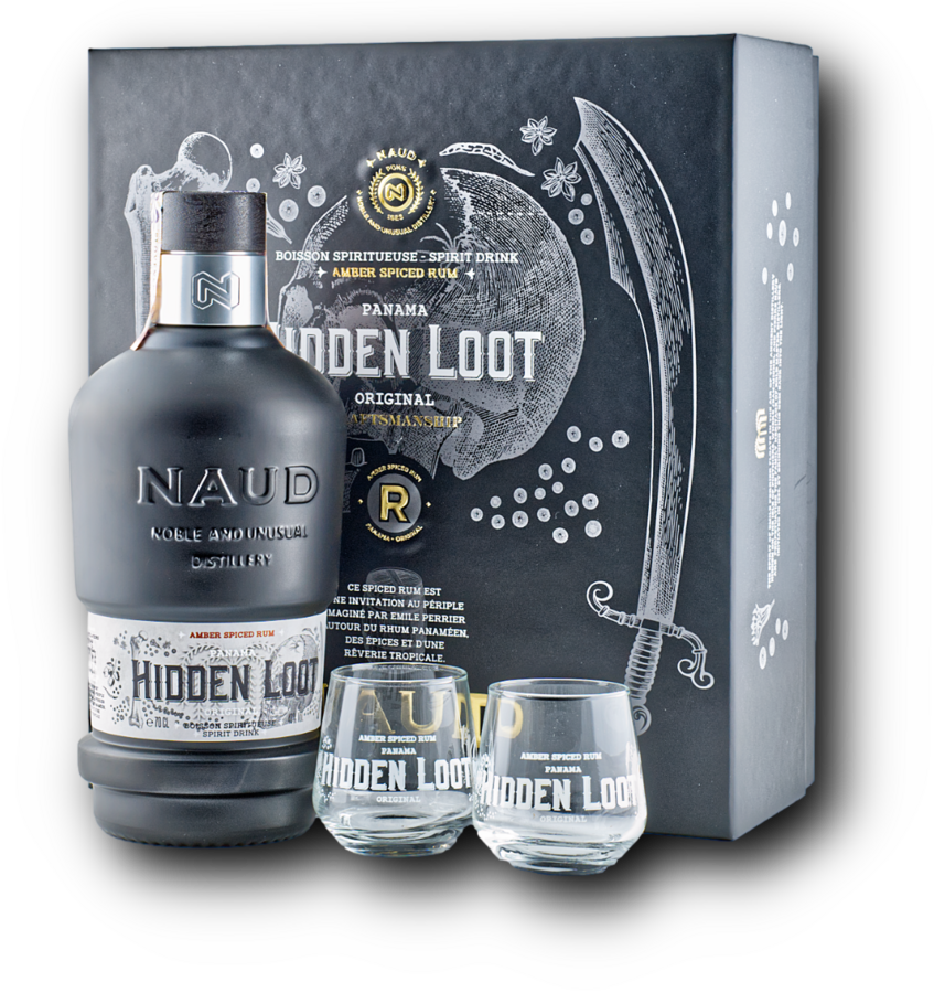 NAUD Hidden Loot Original + 2 Bicchieri
