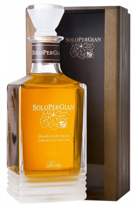 Grappa Solo Per Gian 2011 Berta 70cl (Cassetta in Legno)