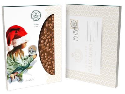CALCAGNO Nocciolato al Latte - Cartolina di Natale