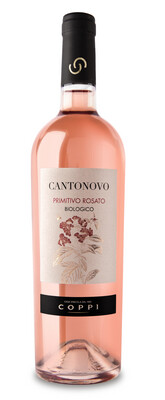 Coppi CANTONOVO Vino Primitivo rosé Bio-Organic Puglia