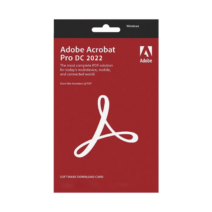 Adobe Acrobat Pro DC 2022 for Windows