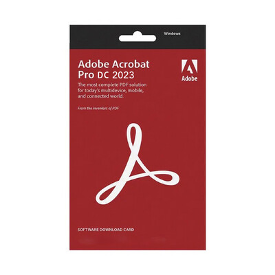 Adobe Acrobat Pro DC 2023 for Windows