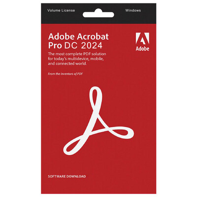 Adobe Acrobat Pro DC 2024 and 2023 for Windows