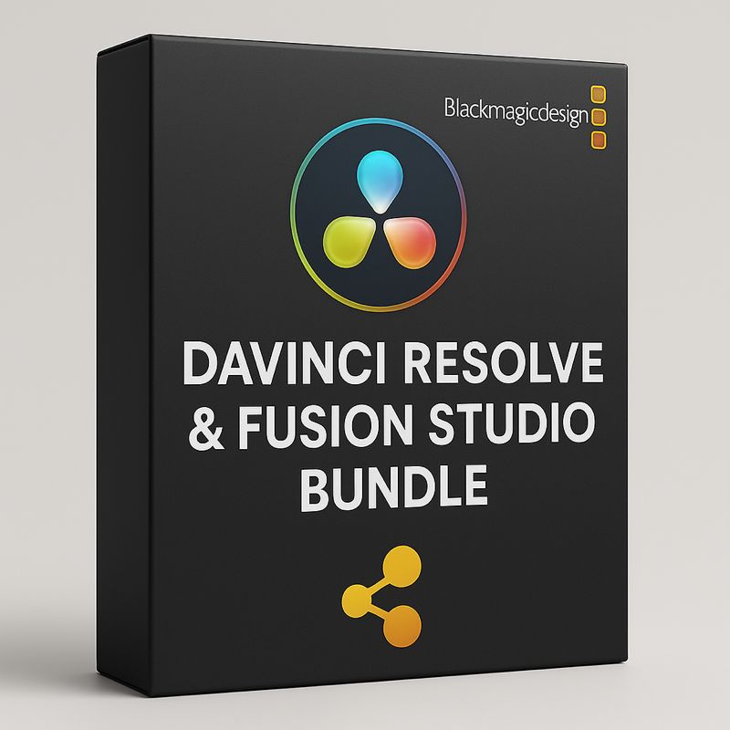 DaVinci Resolve Studio and Fusion Studio Bundle
