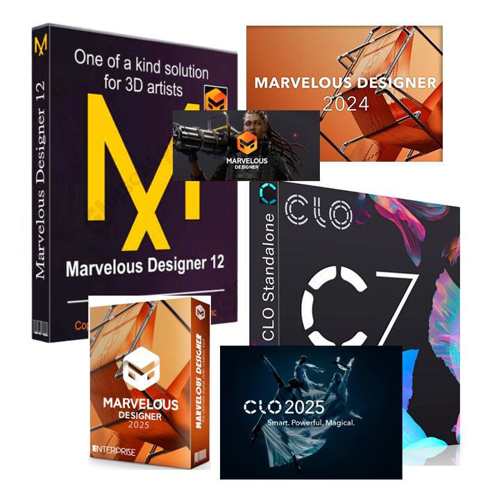 MARVELOUS Designer and CLO Standalone Bundle at DKSOft.shop