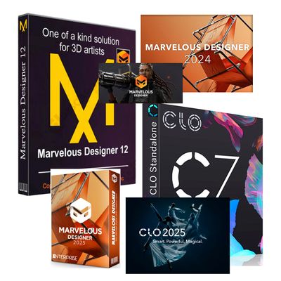 MARVELOUS Designer and CLO Standalone Bundle at DKSOft.shop