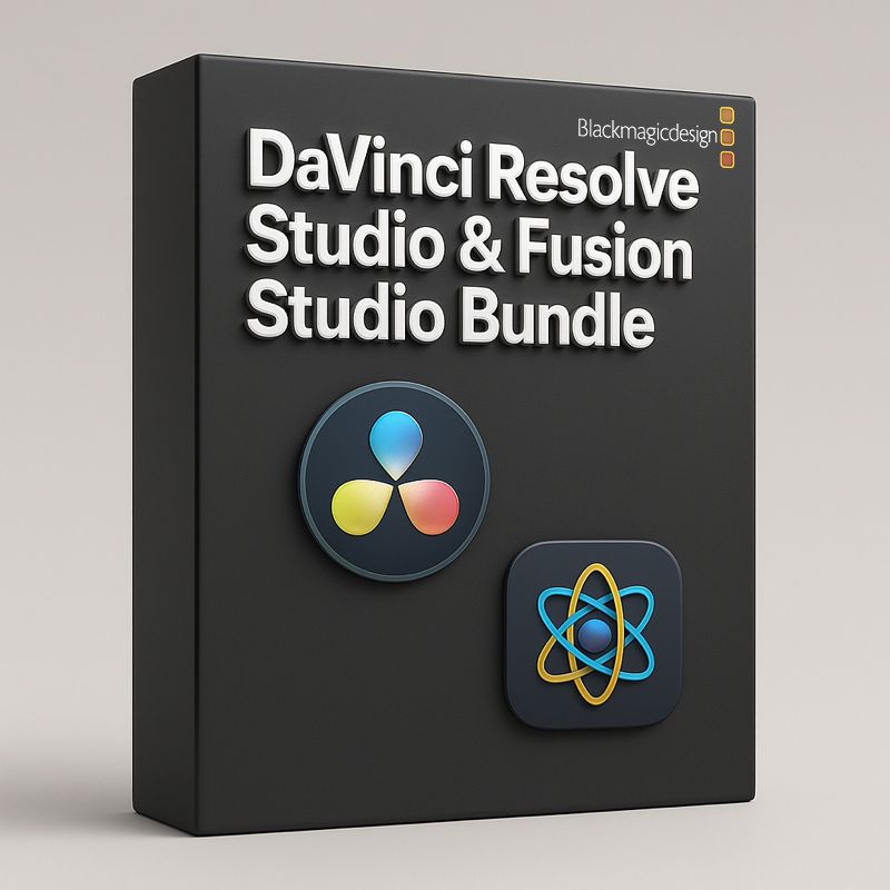 Blackmagic DaVinci Resolve Studio and Fusion Studio