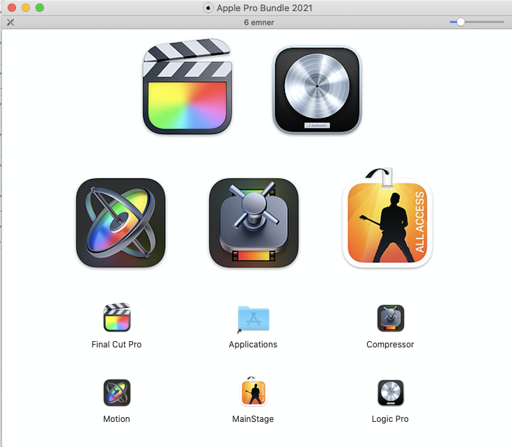 Apple Pro Bundle for Mac with Final Cut Pro, Logic Pro and professional creative software tools