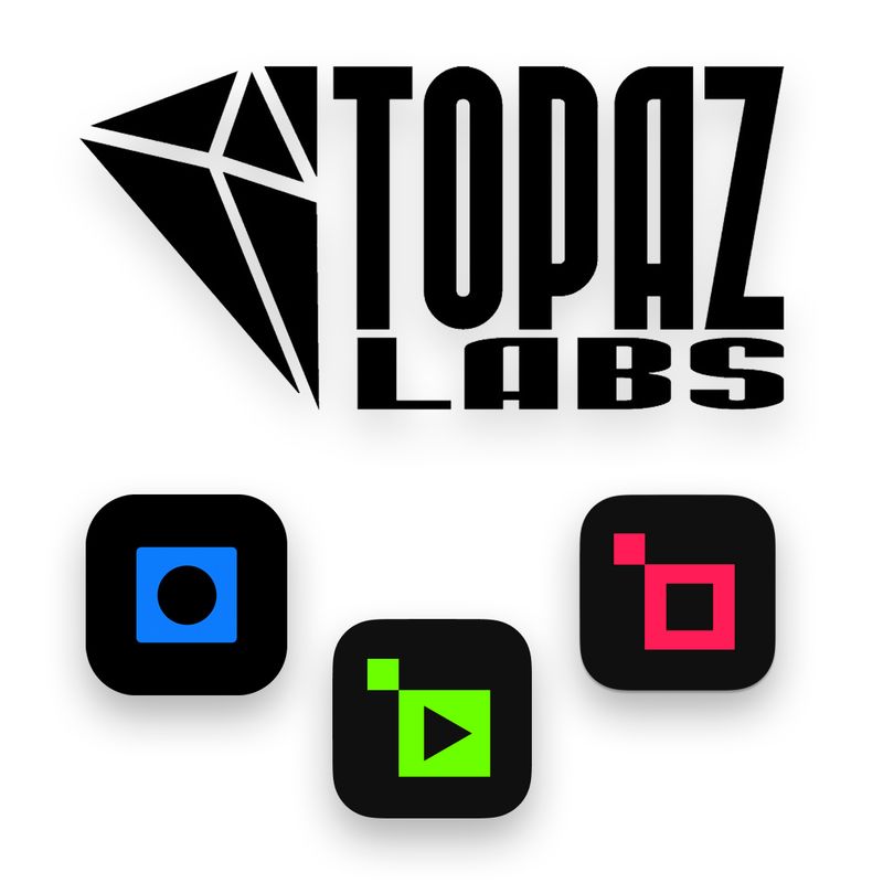 Topaz Labs Software Bundle with AI photo enhancement, image upscaling and video processing tools