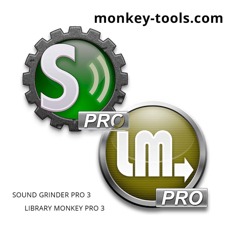 Monkey Tools Sound PRO Bundle with audio editing, conversion and management software for music professionals