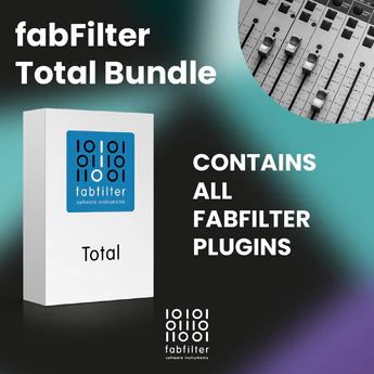 FabFilter Total Bundle professional audio plugins for music production, mixing, mastering and sound design