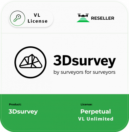 3Dsurvey professional photogrammetry software for surveying, mapping and 3D data processing on Windows