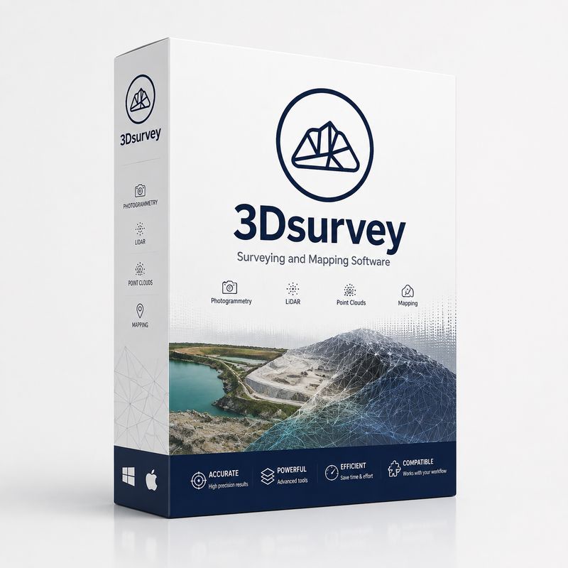 3Dsurvey professional photogrammetry software for surveying, mapping and 3D data processing on Windows