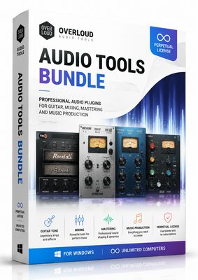 Overloud Audio Tools professional audio plugins and effects for music production, mixing and sound design