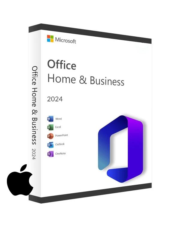 Microsoft Office 2024 for Mac with Word, Excel, PowerPoint and professional productivity tools