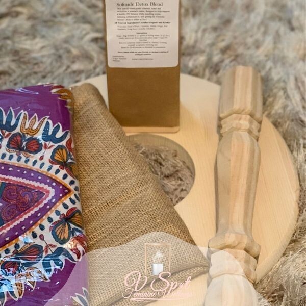 Yoni Steam Seat hand crafted from pine wood