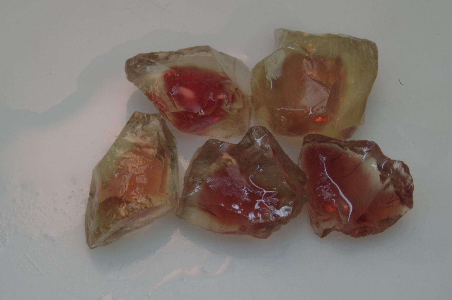 Facet Grade Mix Parcel Oregon Sunstone 68.0ct (13.6gram) IS2558