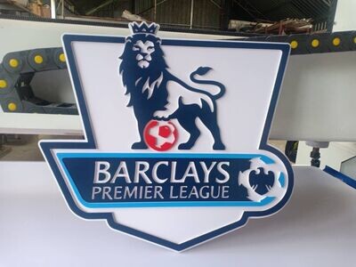 Exclusive English Barclays Premier League Gift Decor Hanging Plaswood 60x60 cm