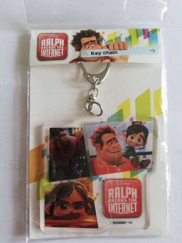 RALPH BREAKS THE INTERNET ACRYLIC KEY CHAIN Made in Japan