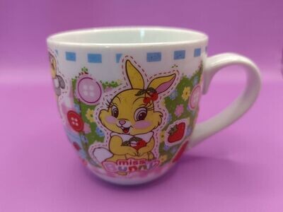 Miss Bunny Ceramic Cup Diameter 10 cm Cute