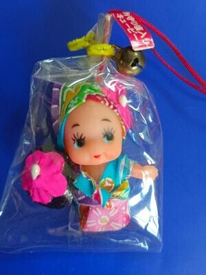 Kewpie Princess Costume Doll Charm, Cell Phone Strap, Accessories 5 cm.