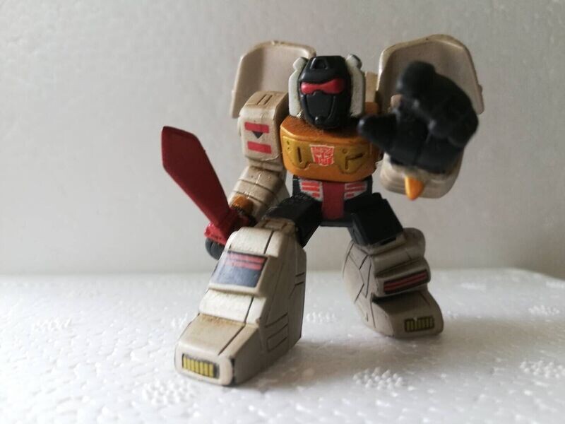 RARE Vintage Gundam Transformers Mini Model Robot Action Figure