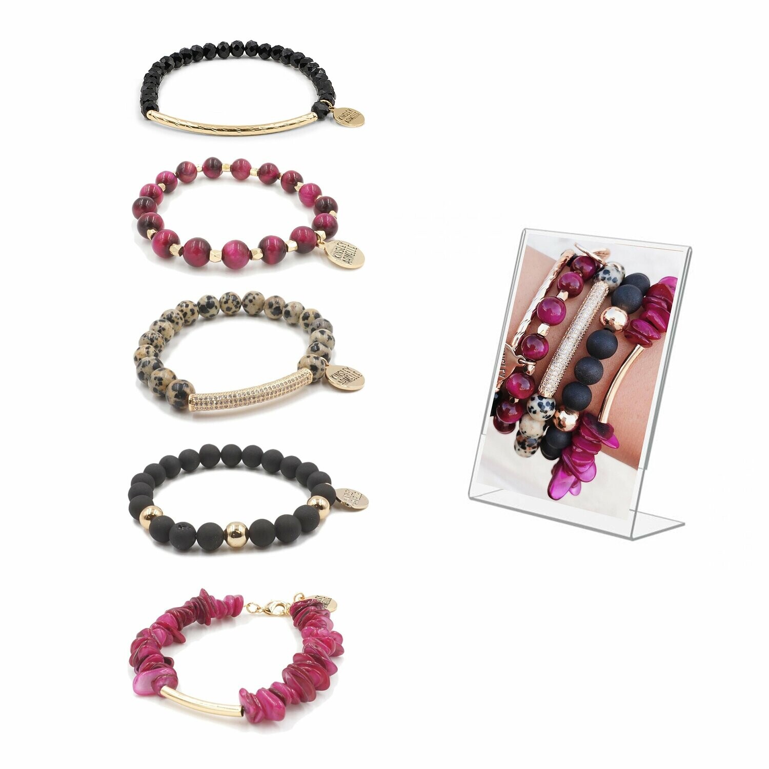 Cordial Bracelet Stack (5 Bracelet Stack)
