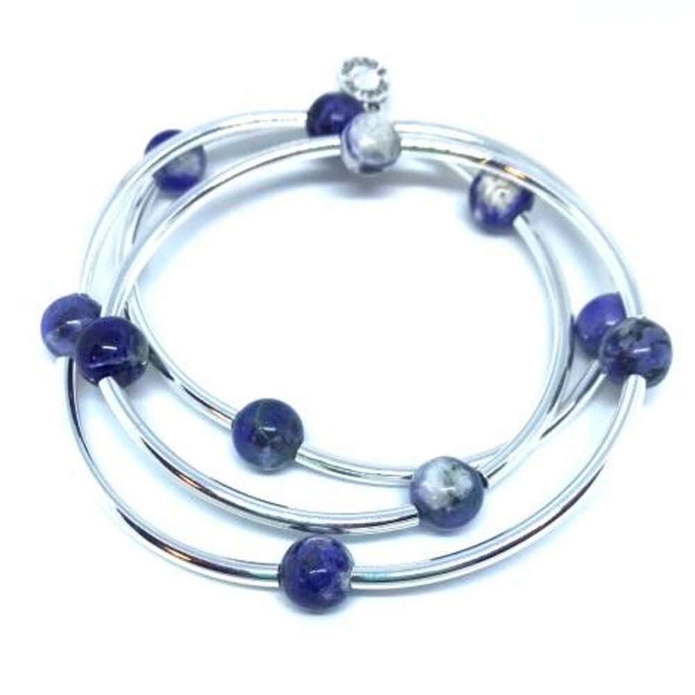 S Design Wrap Necklace - Bracelet
