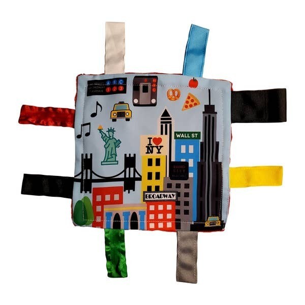 New York City, Baby City Learning Crinkle 8"x8"