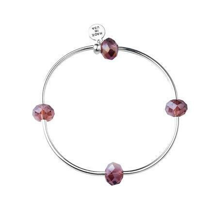 Wish Crystal Bracelet - Topaz Amethyst