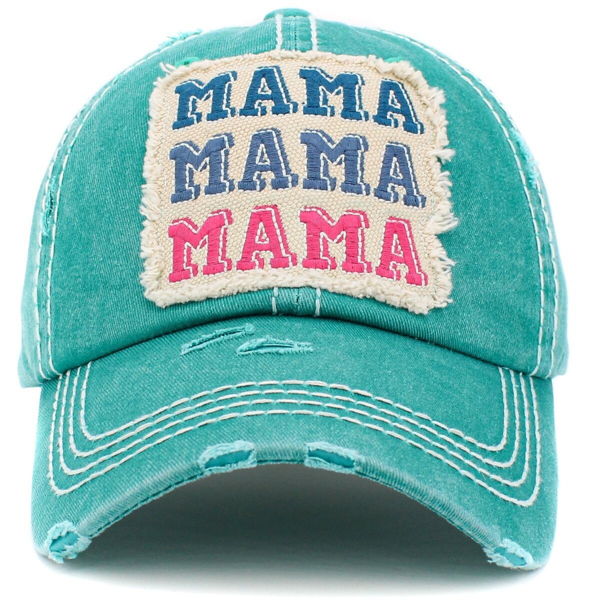 "MAMA" Vintage Wash Baseball Cap
