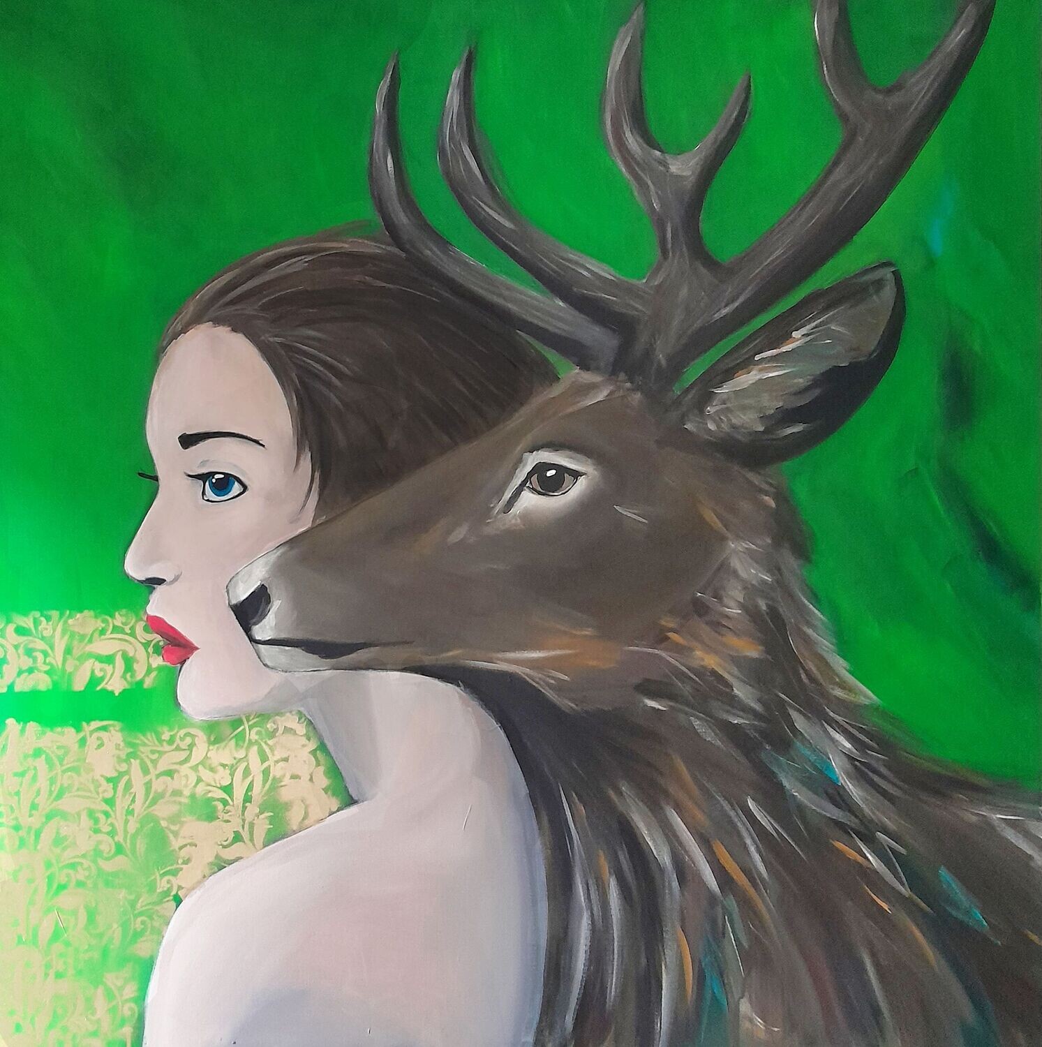 My Deer - Hirschbild