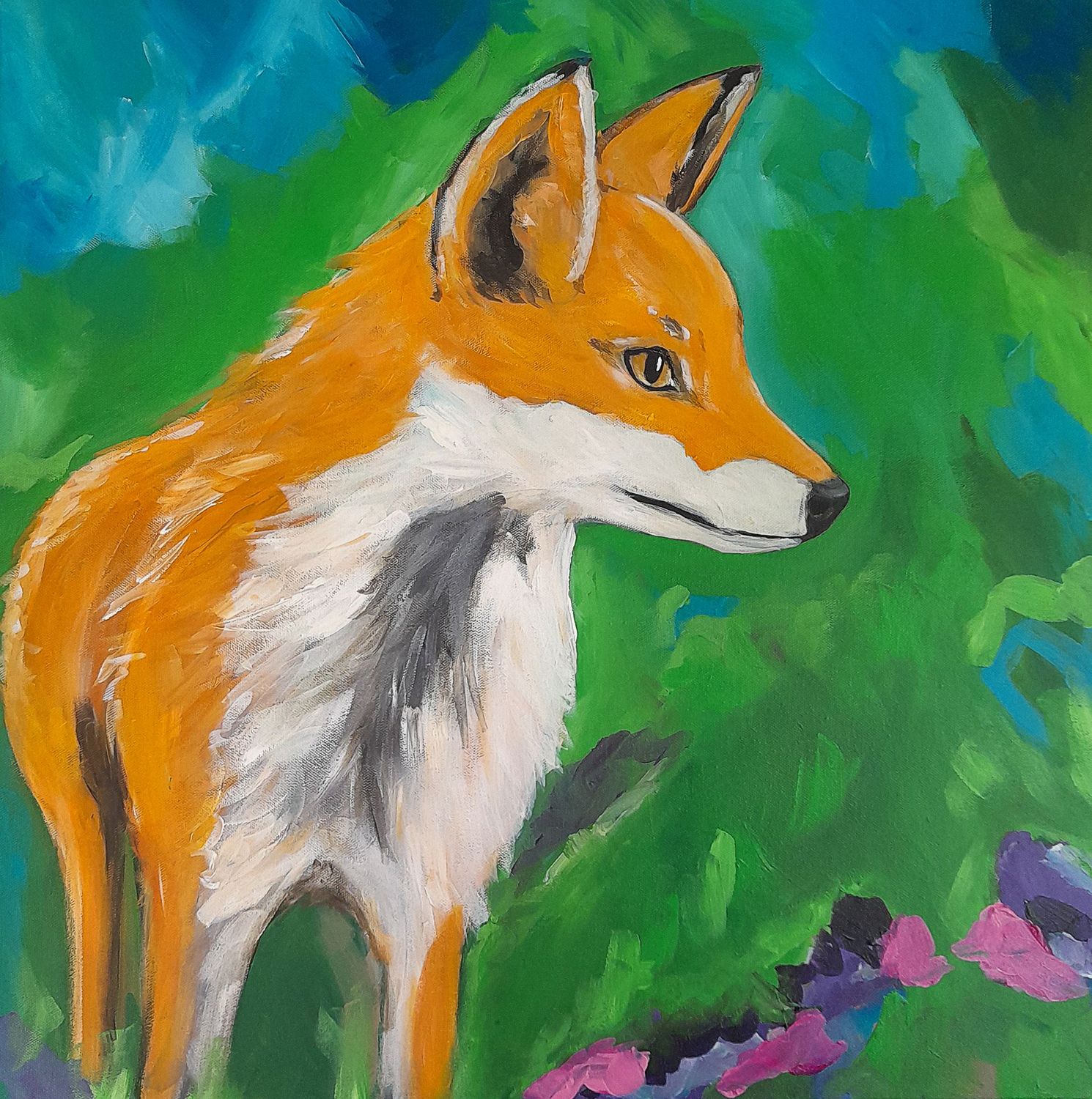 Fuchs im Wald