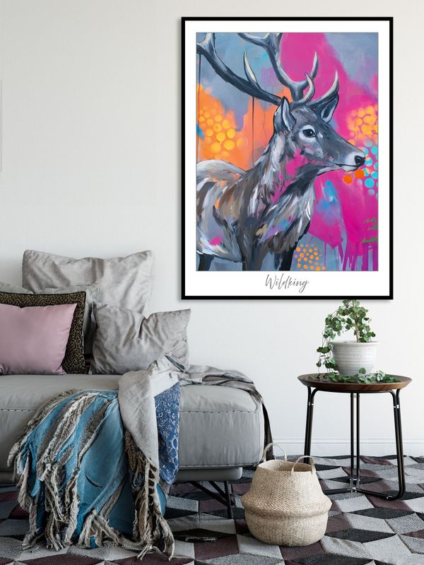 Kunstdruck "Wildking"