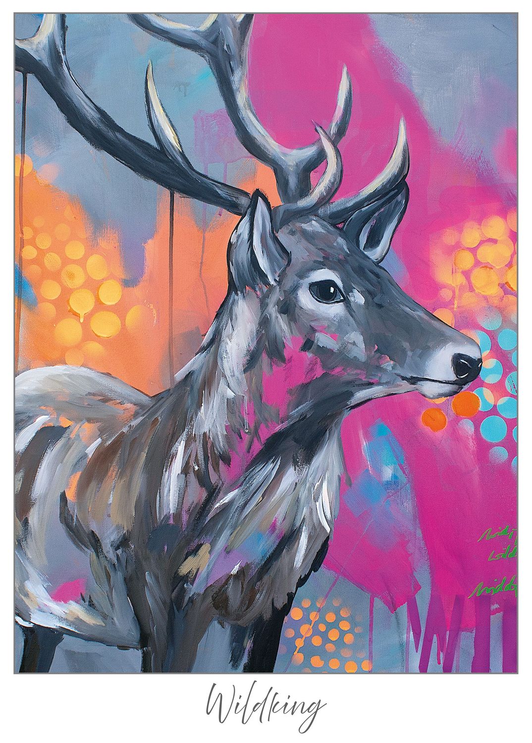 Kunstdruck "Wildking"