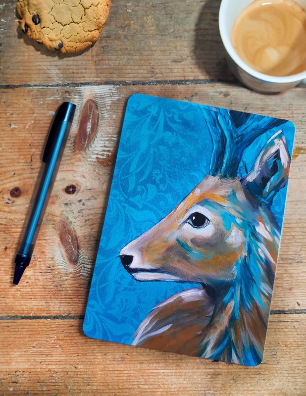 Postkarte "Rehbock"
