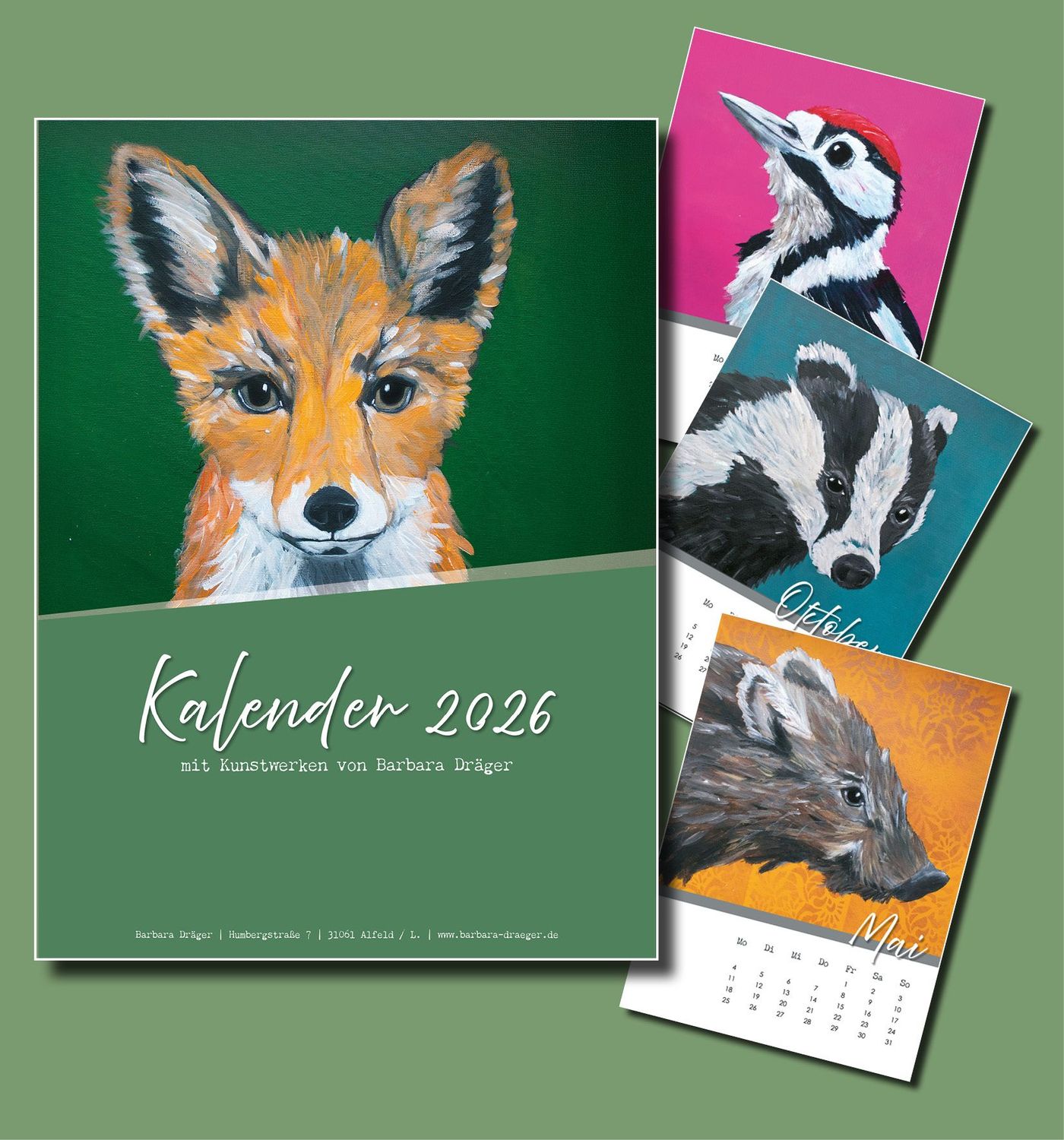 Wilder Jahreskalender 2026