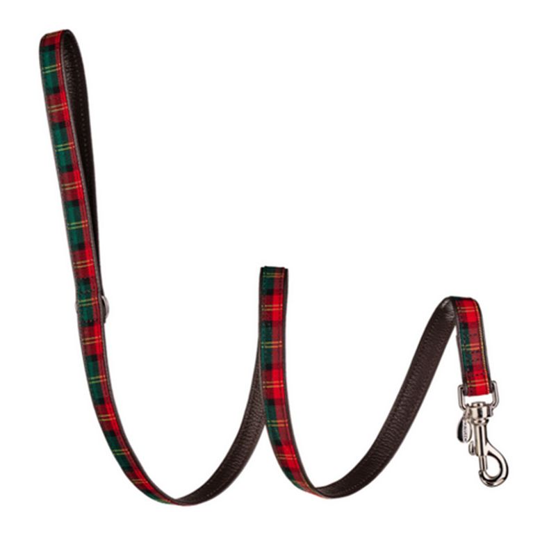 Hundeleine TARTAN mit Karomuster – Ein zeitloser Klassiker, Luxuriöse Baumwolle und weiches Kalbsleder. Stilvolles Design trifft auf Komfort Hundeleine TARTAN mit Karomuster – Ein zeitloser Klassiker, Luxuriöse Baumwolle und weiches Kalbsleder. Stilvolles Design trifft auf Komfort