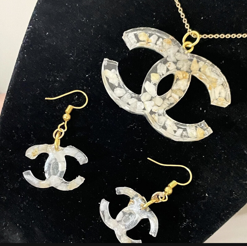 C Necklace / Earrings