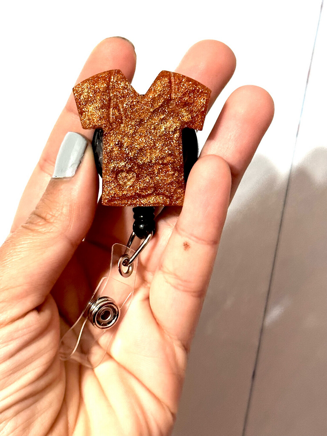 Scrub Badge Holder