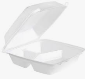 7x7 3C Foam Containers